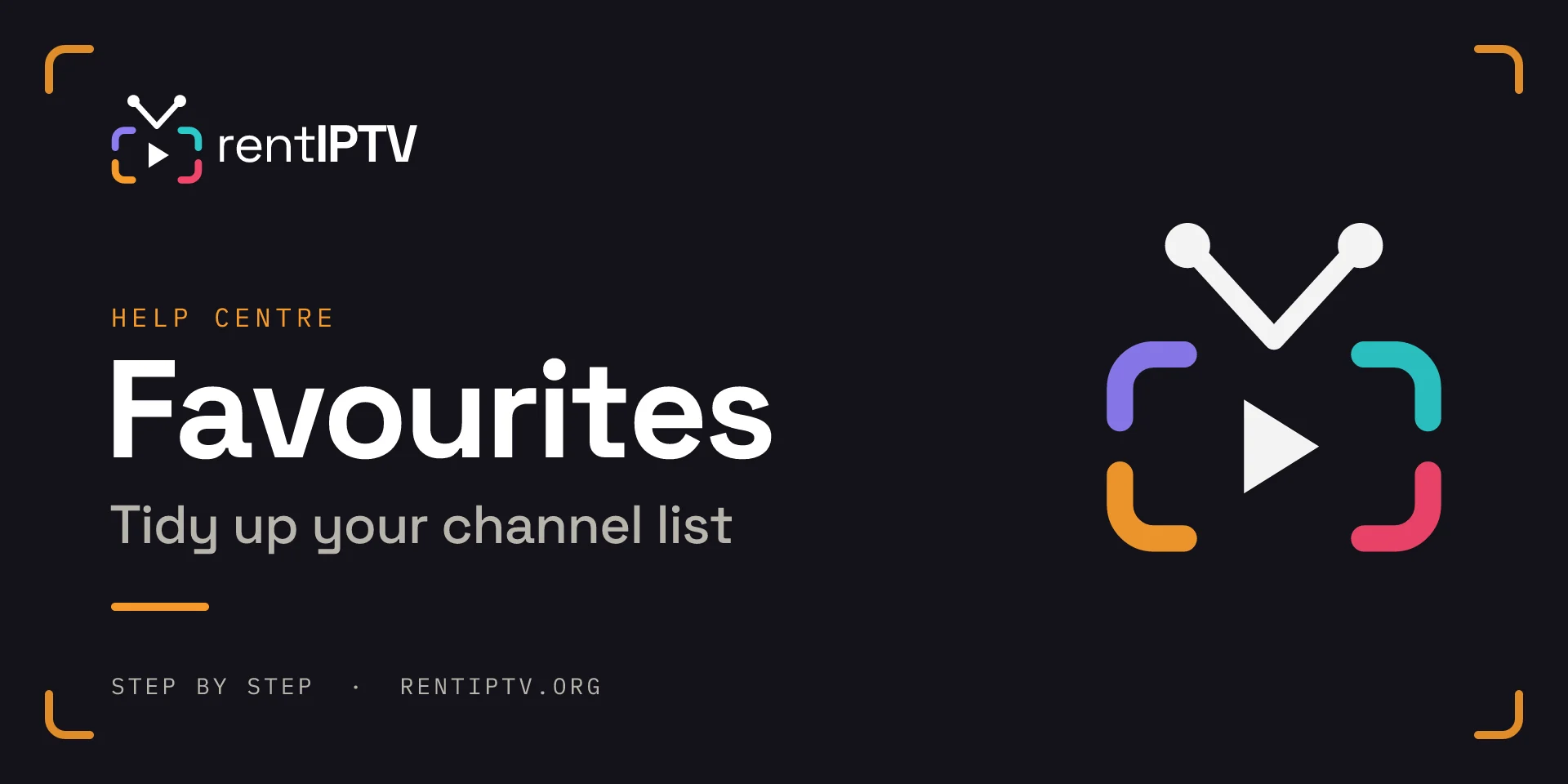 Favourites, groups and hiding countries you don't watch