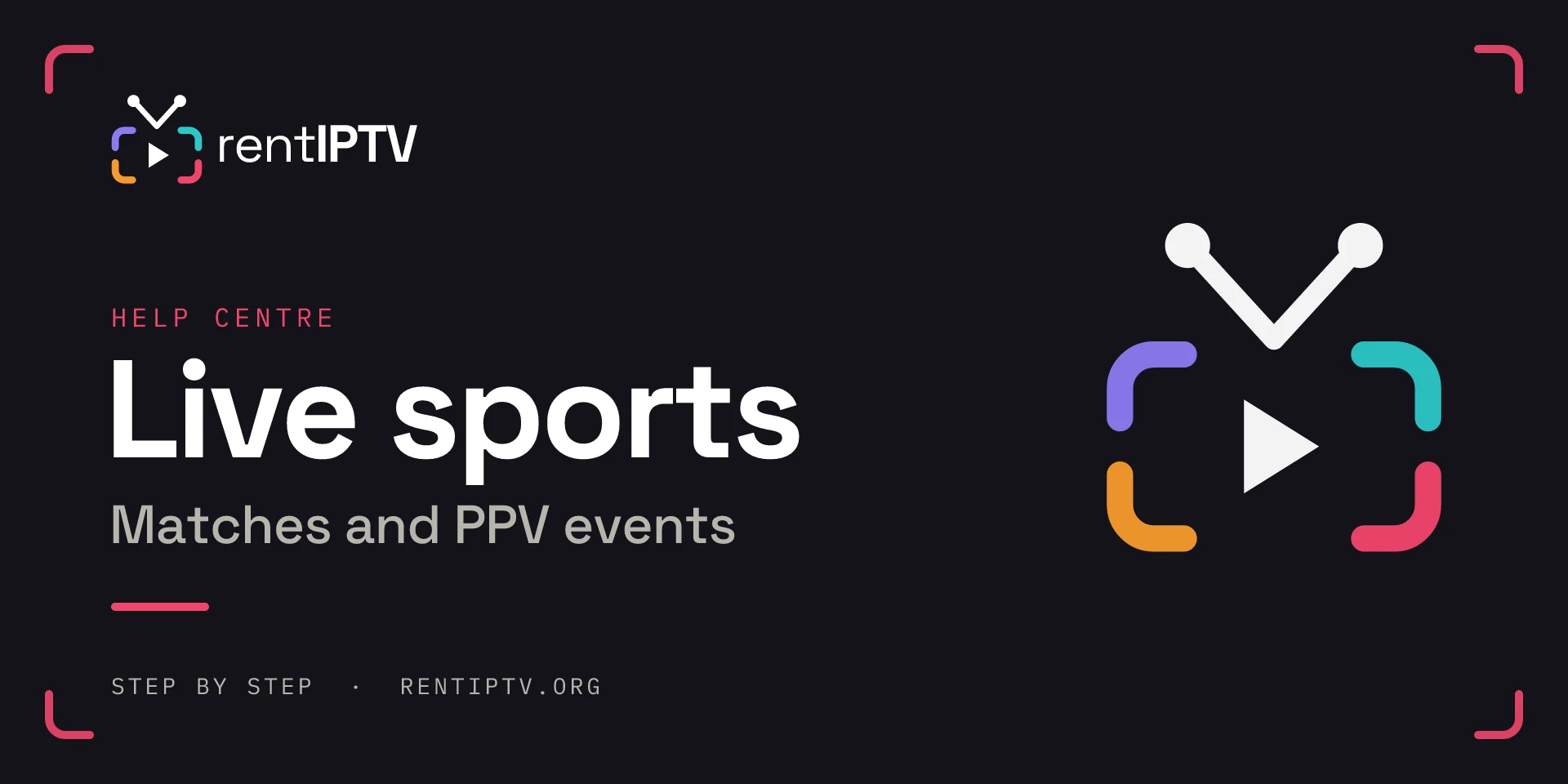 Finding live sports and PPV events